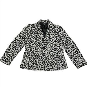 Leopard Blazer